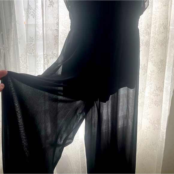 🖤 Black Sheer Jumpsuit 🖤 - Picture 5 of 8